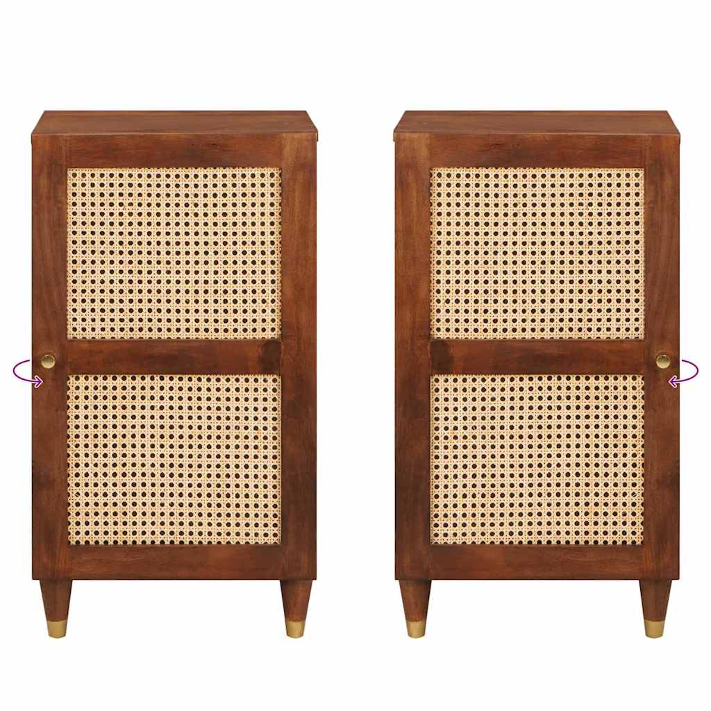 Medieopbevaringsskabe & -reoler Brun 40 x 33.5 x 75 cm