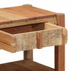 TV-skab med skuffe Brun 83 x 33 x 46 cm Massivt genbrugstræ