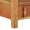 TV-skab med skuffe Brun 83 x 33 x 46 cm Massivt genbrugstræ