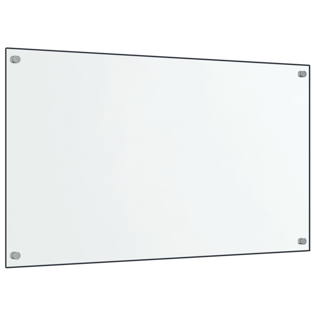 stænkplader 2 stk. 70x50 cm hærdet glas gennemsigtig
