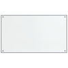 stænkplader 2 stk. 70x60 cm hærdet glas gennemsigtig