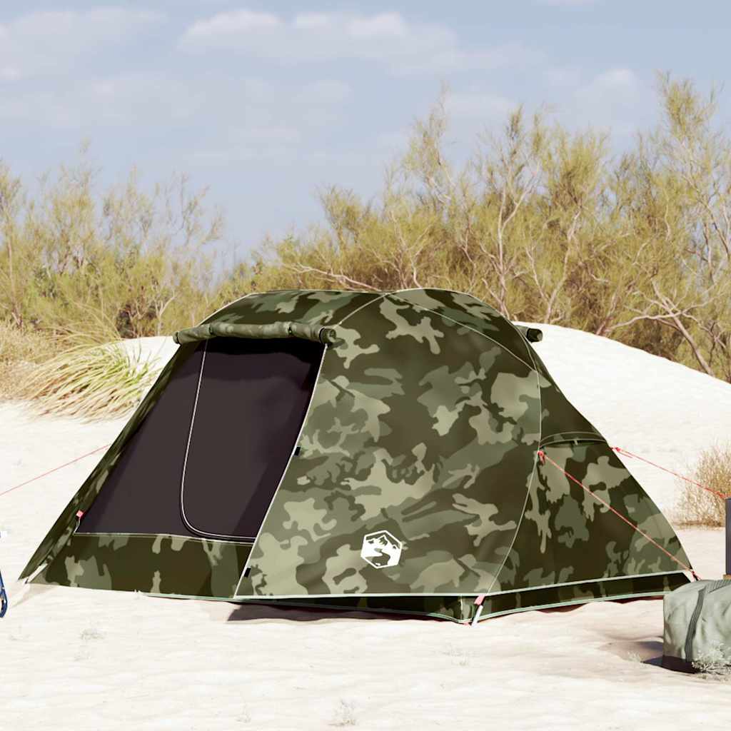 3-personers fisketelt vandtæt camouflage