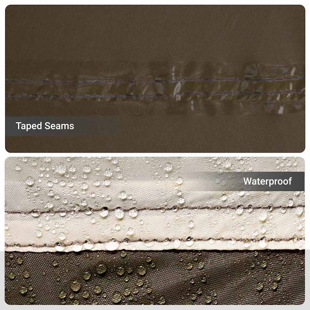 Fisketelt Brun 514 x 465 x 187 cm Polyester og Fiberglass