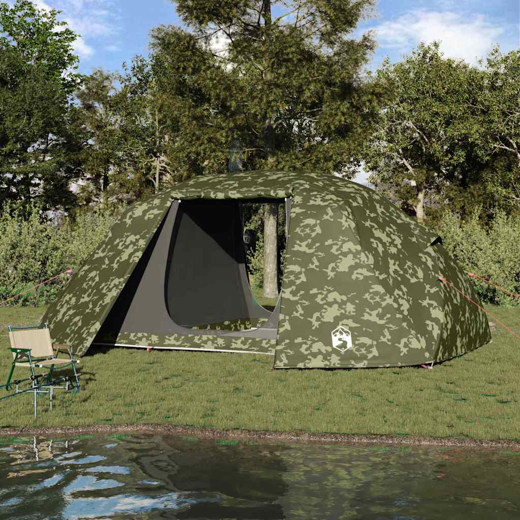 Fisketelt Camouflage 514 x 465 x 187 cm Polyester og Fiberglass