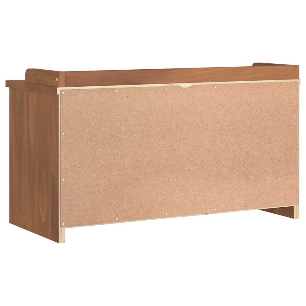 entrébænk SANDNES 87x40x50 cm massivt fyrretræ