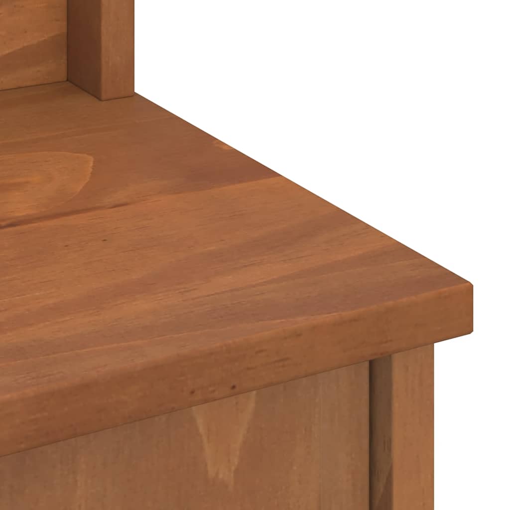 Hall træ SANDENS 87x40x159,5 cm massivt fyrretræ
