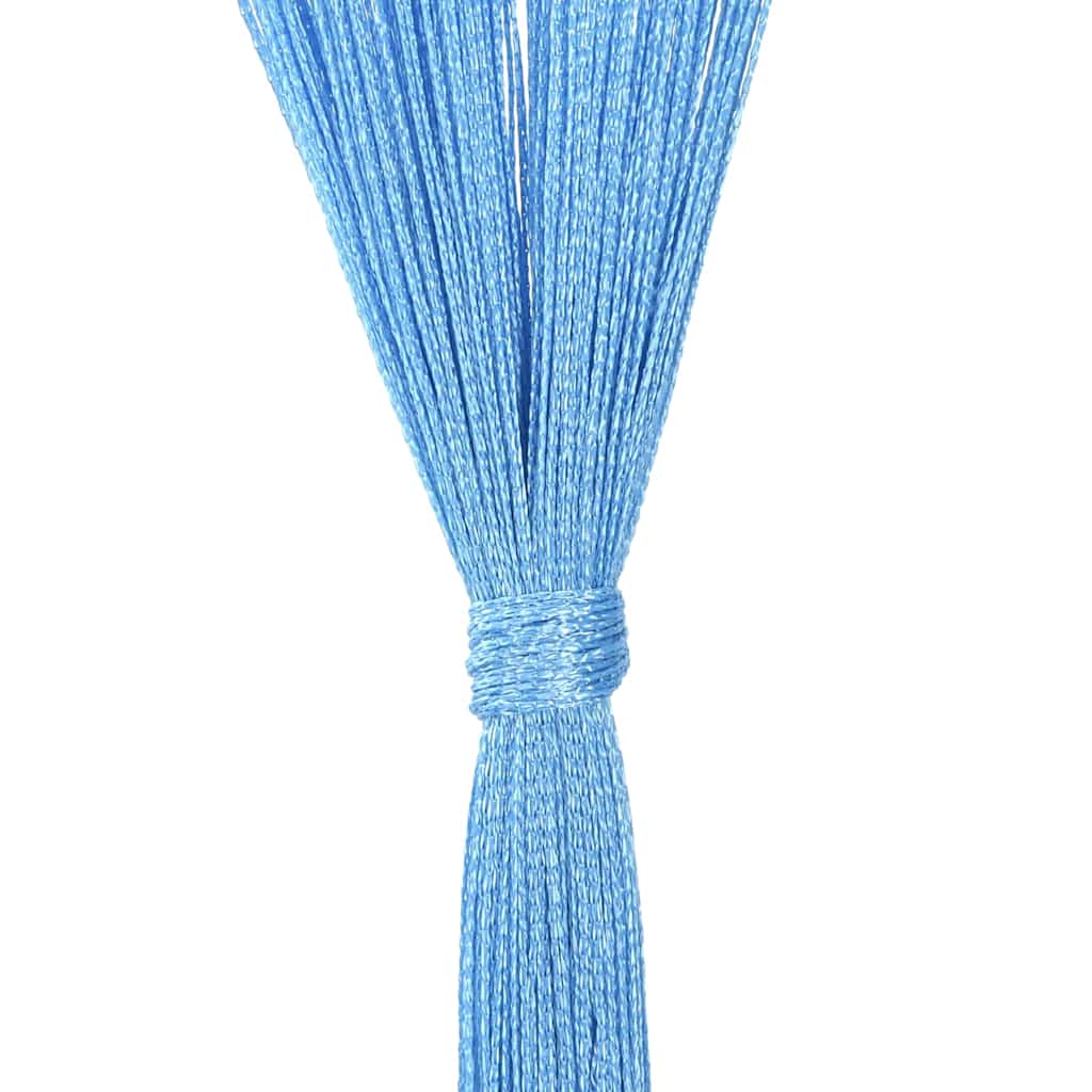 trådgardiner 2 stk. 100x250 cm lyseblå