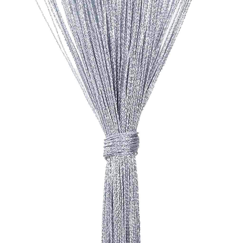 trådgardiner 2 stk. 140x250 cm lysegrå