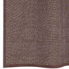 voile-gardiner med øskner 2 stk. 140x260 cm brun