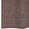 voile-gardiner med øskner 2 stk. 140x300 cm brun