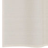 voile-gardiner med øskner 2 stk. 140x140 cm cremefarvet