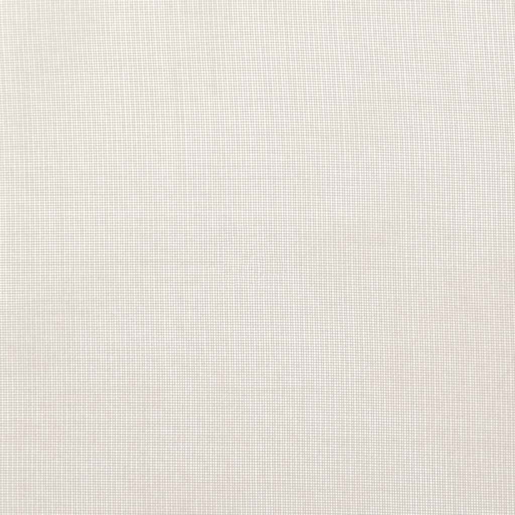 voile-gardiner med øskner 2 stk. 140x245 cm cremefarvet