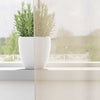 voile-gardiner med øskner 2 stk. 140x260 cm cremefarvet