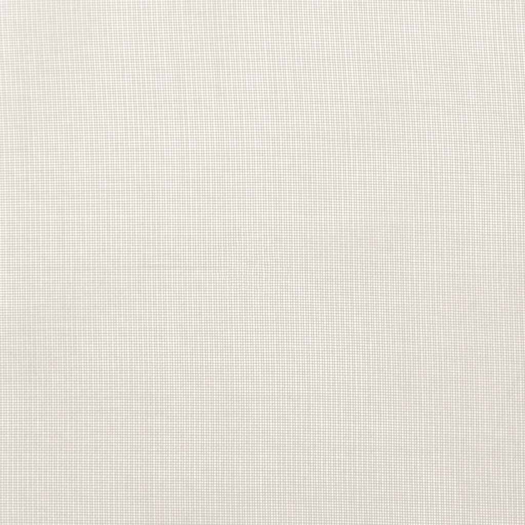 voile-gardiner med øskner 2 stk. 140x260 cm cremefarvet
