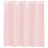 voile-gardiner med øskner 2 stk. 140x140 cm lyserød