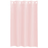 voile-gardiner med øskner 2 stk. 140x175 cm lyserød