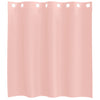 voile-gardiner med øskner 2 stk. 140x140 cm lyserød