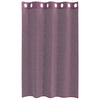 voile-gardiner med øskner 2 stk. 140x175 cm lilla