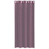 voile-gardiner med øskner 2 stk. 140x225 cm lilla