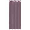 voile-gardiner med øskner 2 stk. 140x245 cm lilla