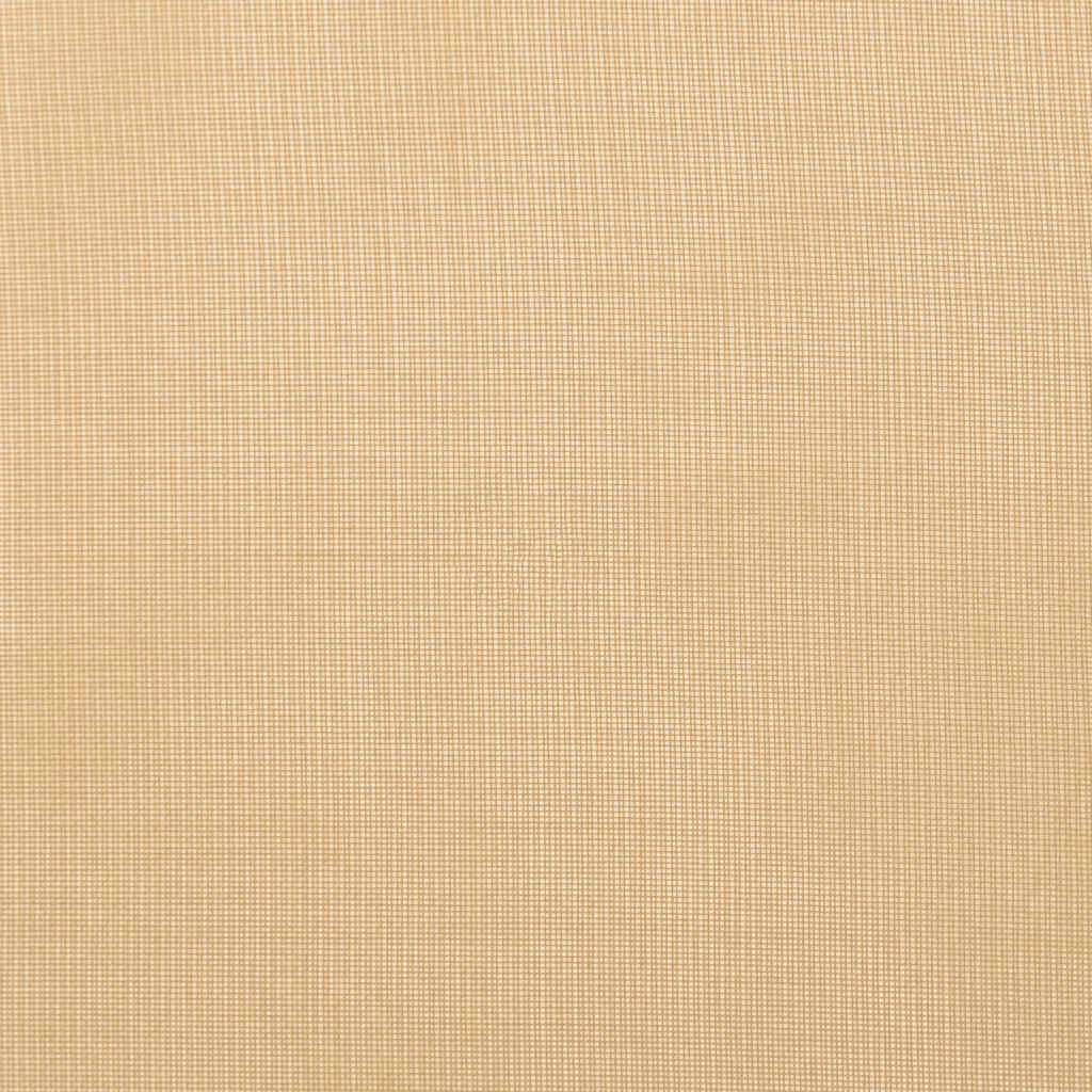 voile-gardiner med øskner 2 stk. sandfarvet