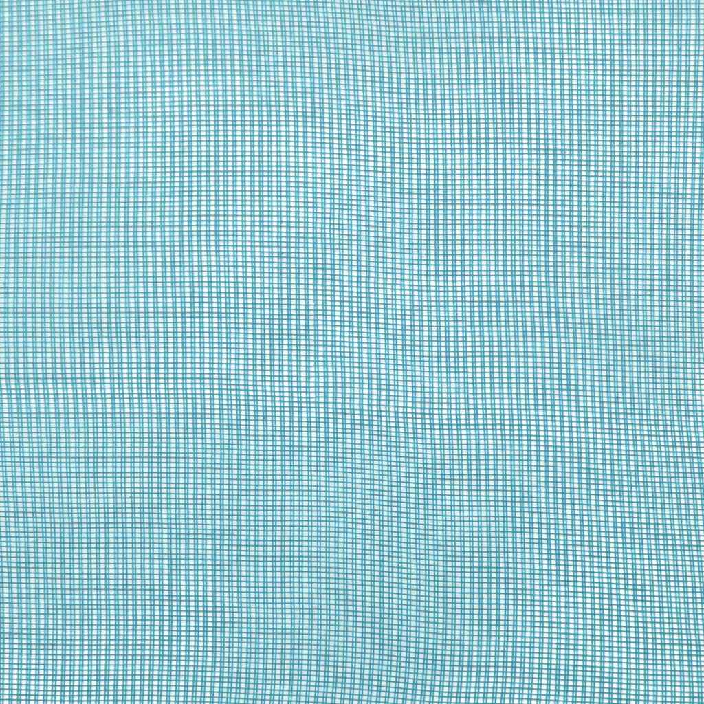 voile-gardiner med øskner 2 stk. turkis