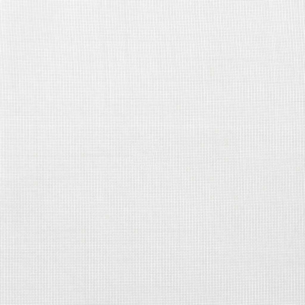 voile-gardiner med øskner 2 stk. hvid