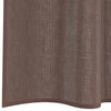 voile-gardiner med stanglommer 2 stk. brun