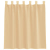 voile-gardiner med stanglommer 2 stk sandfarvet
