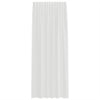 voile-gardiner med stanglommer 2 stk hvid