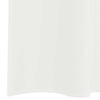 voile-gardiner med stanglommer 2 stk hvid