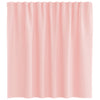 voile-gardiner med løkker 2 stk. 140x140 cm lyserød