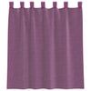voile-gardiner med løkker 2 stk. 140x140 cm lilla