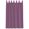voile-gardiner med løkker 2 stk. 140x175 cm lilla