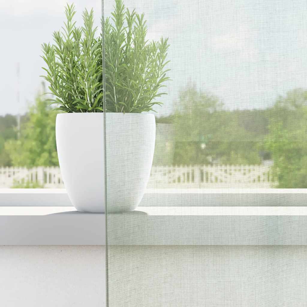 voile-gardiner med løkker 2 stk. 140x225 cm lysegrå