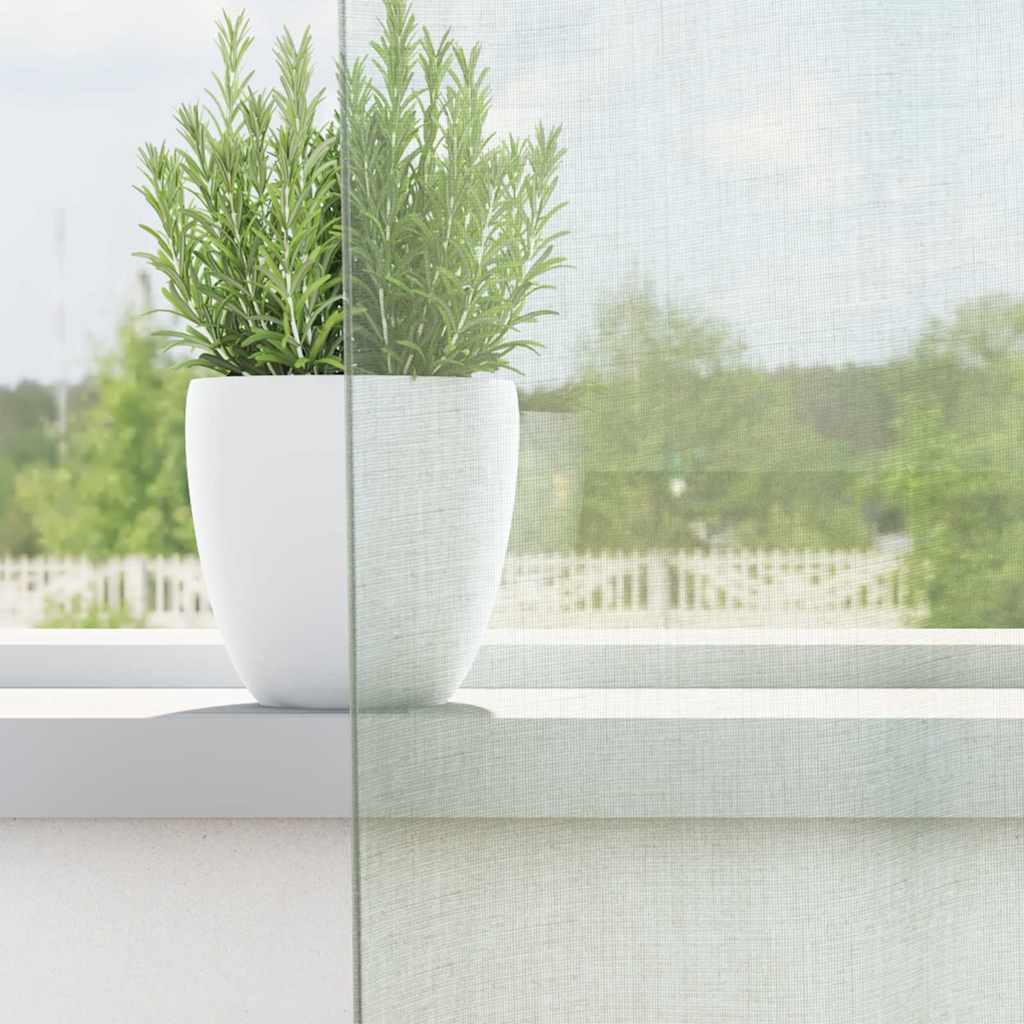 voile-gardiner med løkker 2 stk. 140x245 cm lysegrå