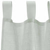 voile-gardiner med løkker 2 stk. 140x260 cm lysegrå