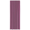 voile-gardiner med løkker 2 stk. 140x140 cm kongeblå