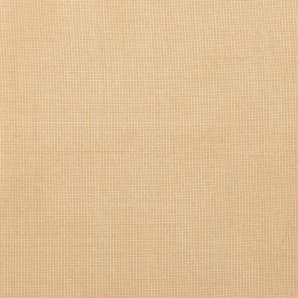 voile-gardiner med løkker 2 stk. 140x140 cm sandfarvet