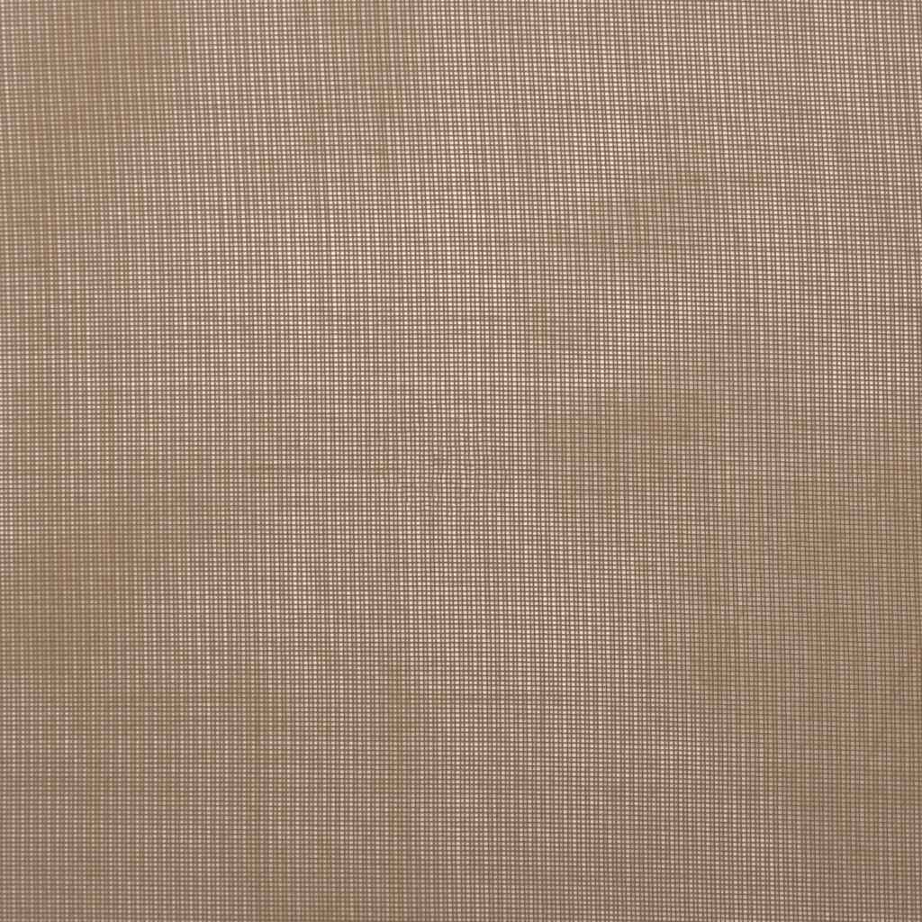 voile-gardiner med løkker 2 stk. 140x260 cm lysebrun