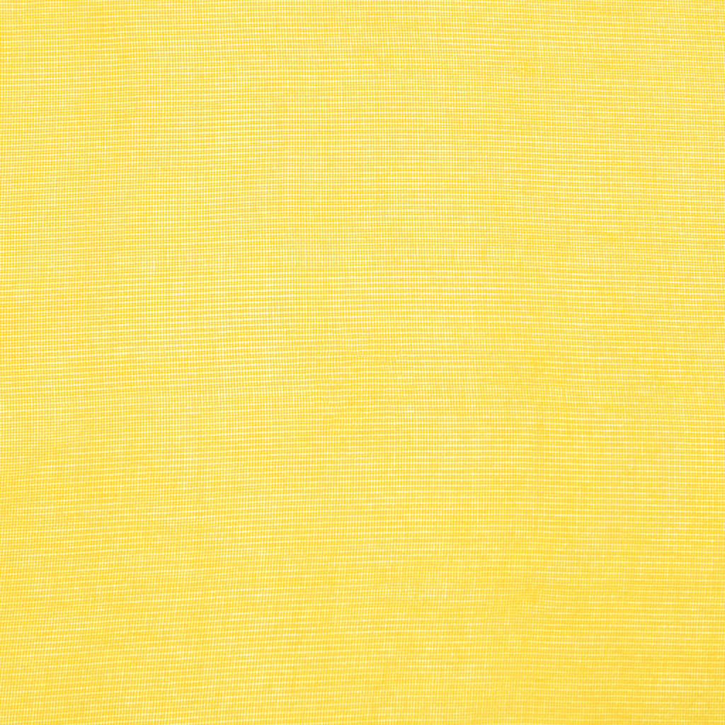 voile-gardiner med løkker 2 stk. 140x175 cm gul