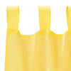 voile-gardiner med løkker 2 stk. 140x260 cm gul