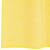 voile-gardiner med løkker 2 stk. 140x260 cm gul
