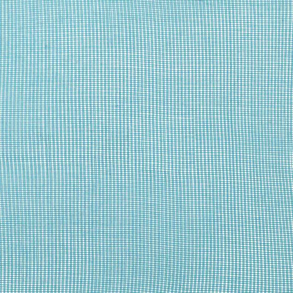voile-gardiner med løkker 2 stk. 140x245 cm turkis