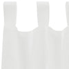 voile-gardiner med løkker 2 stk. 140x175 cm hvid
