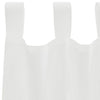 voile-gardiner med løkker 2 stk. 140x245 cm hvid