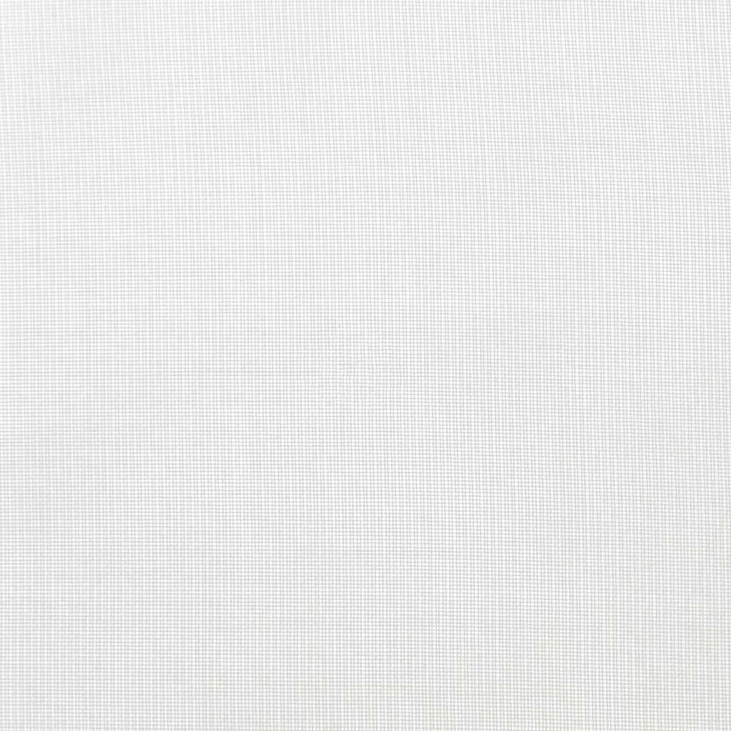 voile-gardiner med løkker 2 stk. 140x245 cm hvid
