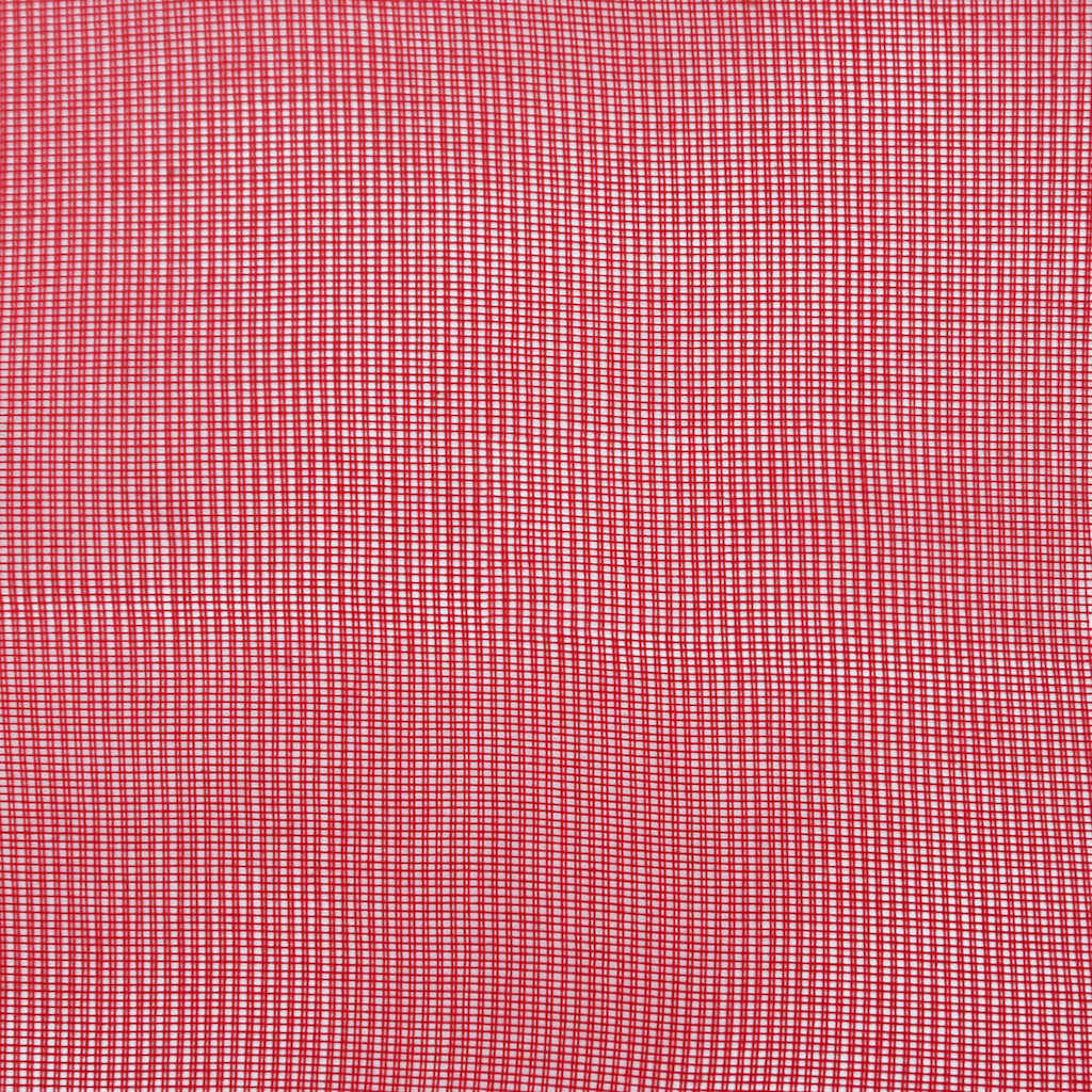 voile-gardiner med løkker 2 stk. 140x245 cm vinrød