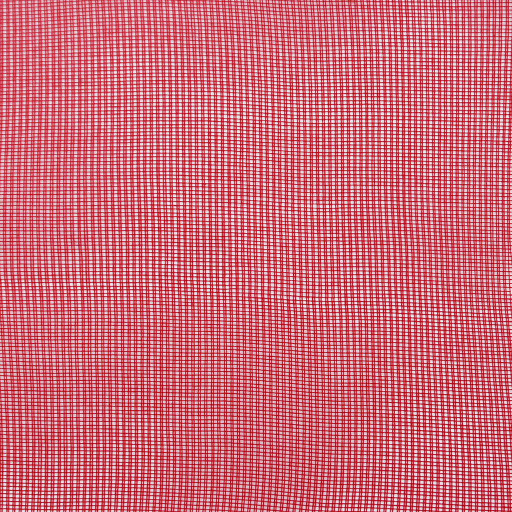 voile-gardiner med løkker 2 stk. 140x260 cm vinrød