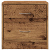 sengeborde 2 stk. 40x30x40 cm konstrueret træ gammelt trælook - Flotthjem